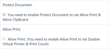 Printing Settings