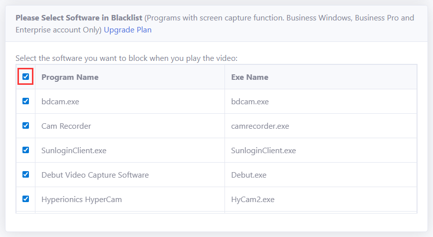 Black List